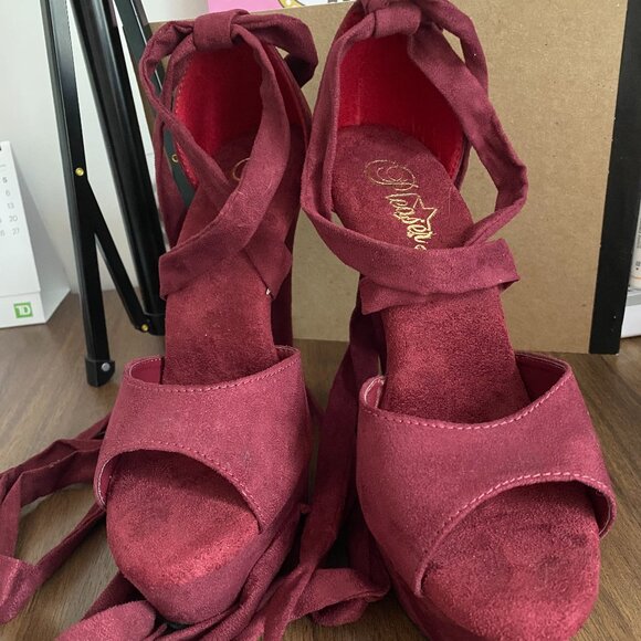 Pleaser Heels - Size 9 - Delight-679 -STRIPPER HEELS - Picture 2 of 6